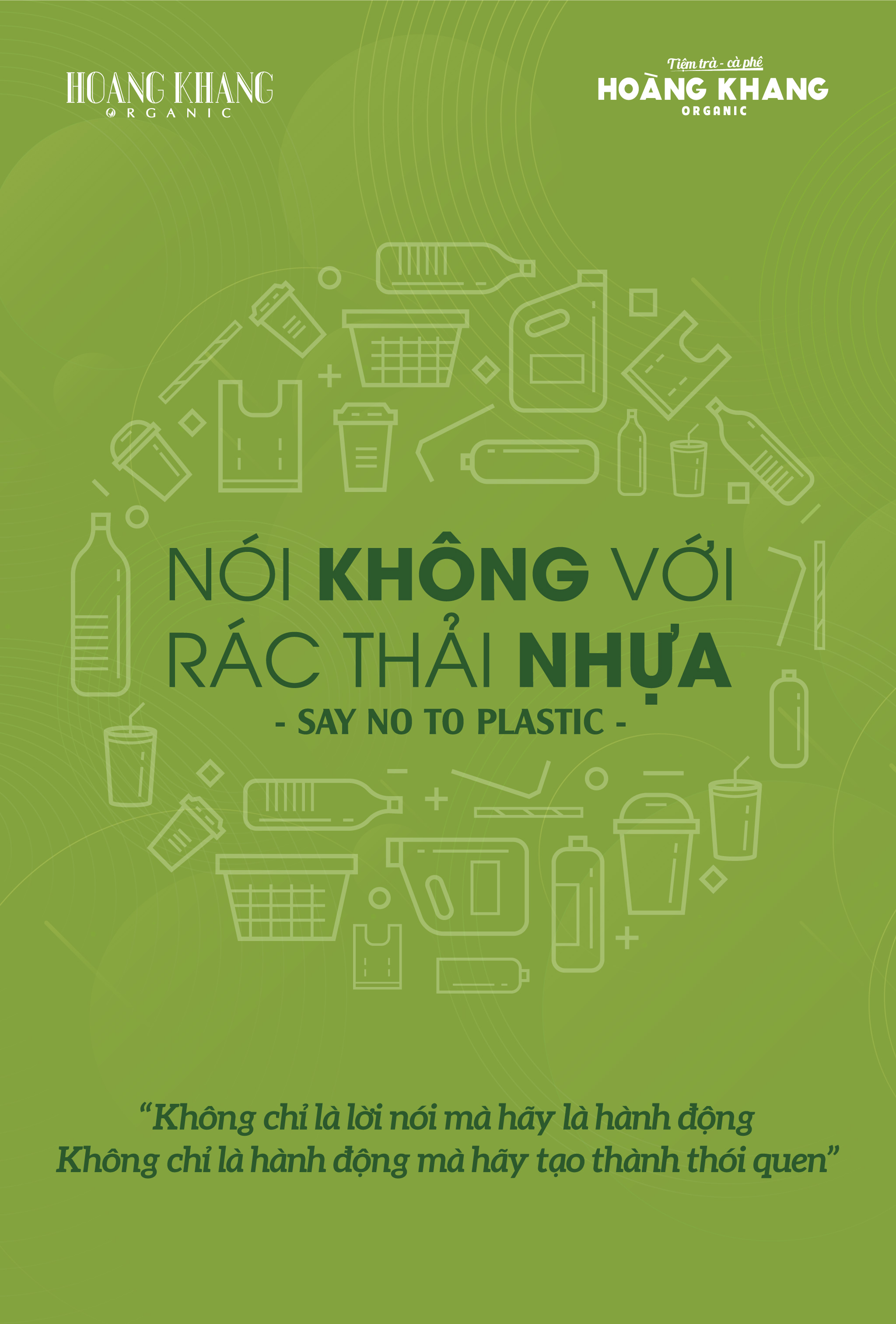Post nói không với rác thải nhựa